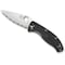 Spyderco 2023 Spyderco Tenacious Lightweight Black Serrated SPY-C122SBK - alternate 2